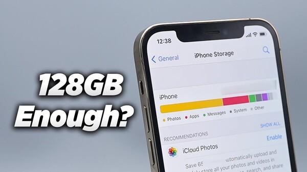 Dung lượng đáng ngạc nhiên của iPhone 128GB giúp bạn thực hiện mọi tác vụ trong lòng bàn tay